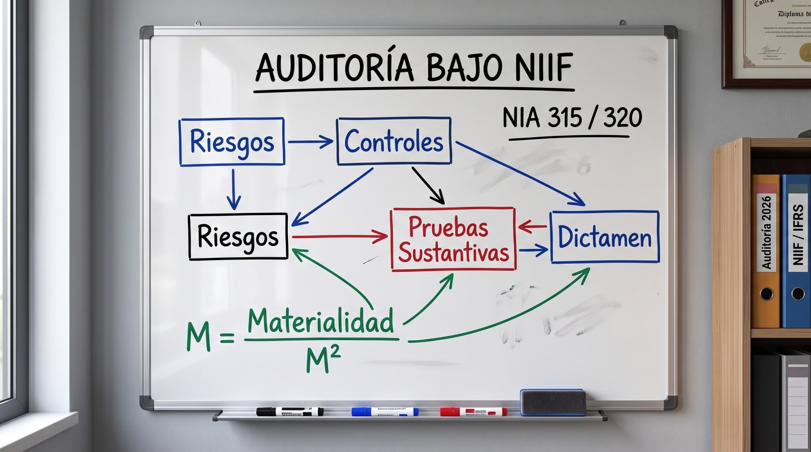 Portada de Auditoria de Estados Financieros bajo NIIF